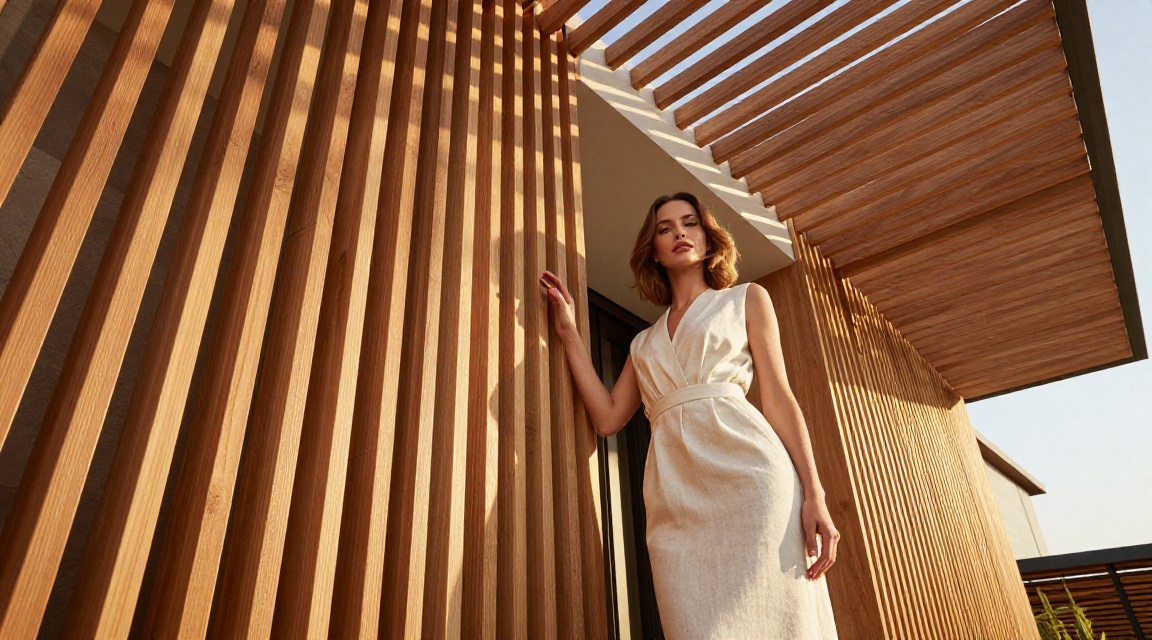 Реечные панели для фасада дома: когда хочется стиля, а не «как у всех»