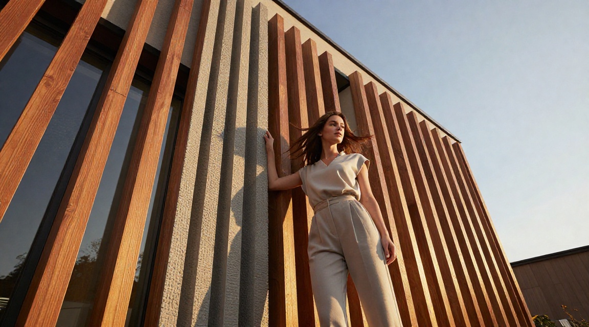 Реечные панели для фасада дома: когда хочется стиля, а не «как у всех»